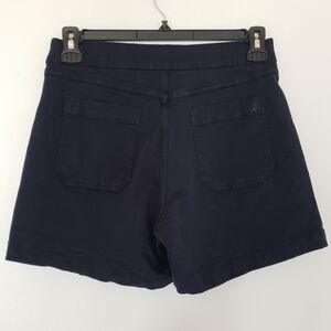 Nautica Shorts Women's Size S Navy Blue Pull-on Short Summer Beach Preppy Golf